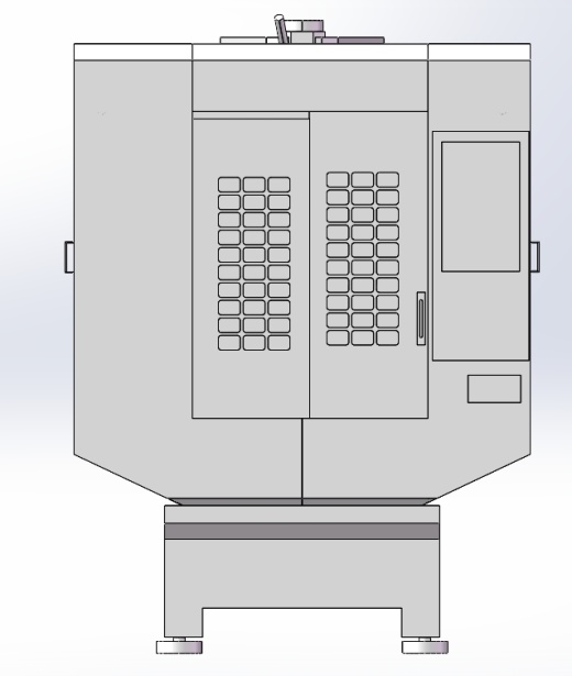机床BROTHER-S500X1数码模型缩略图