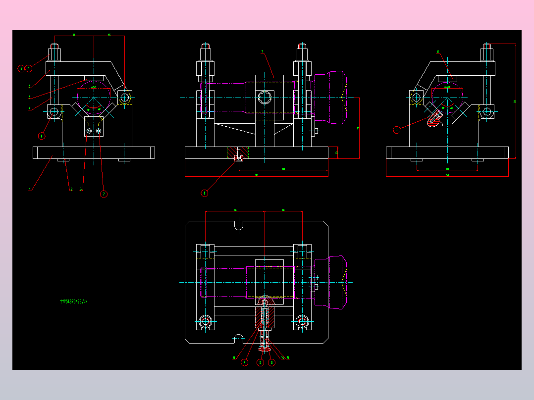 填料箱盖车内孔夹具设计 