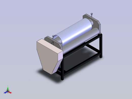 弯辊机正等轴测缩略图