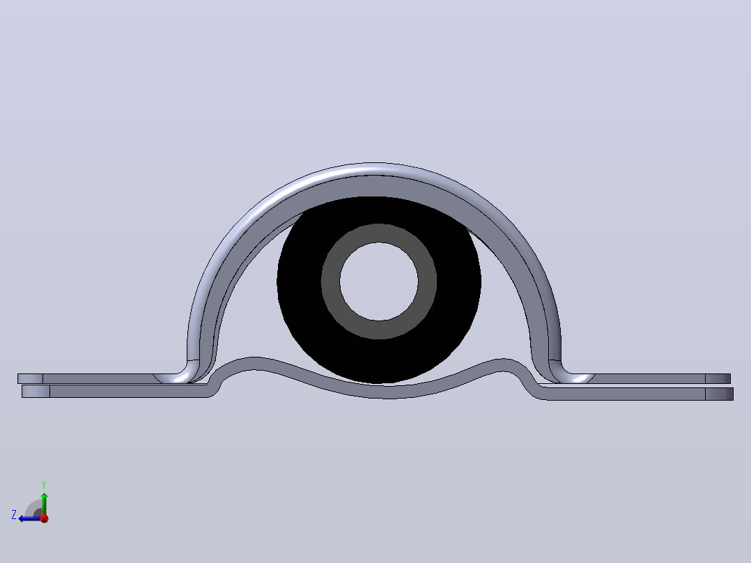 轴承座User Library-Grainger_2X898_右视图