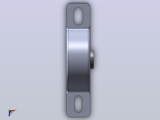 轴承座User Library-Grainger_2X898_俯视缩略图
