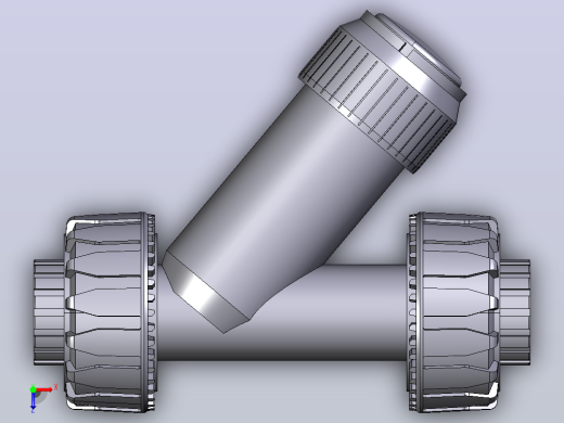 5RVUFV PVC-U硬。BSP螺纹过滤器俯视缩略图