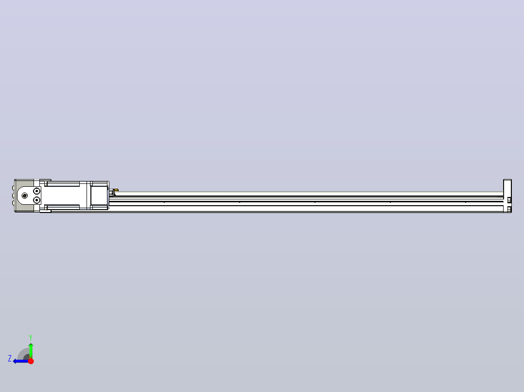 KK60-600A1-HL0 模组 标准A1滑座 KK60-A1-HL0 替换上银右视图
