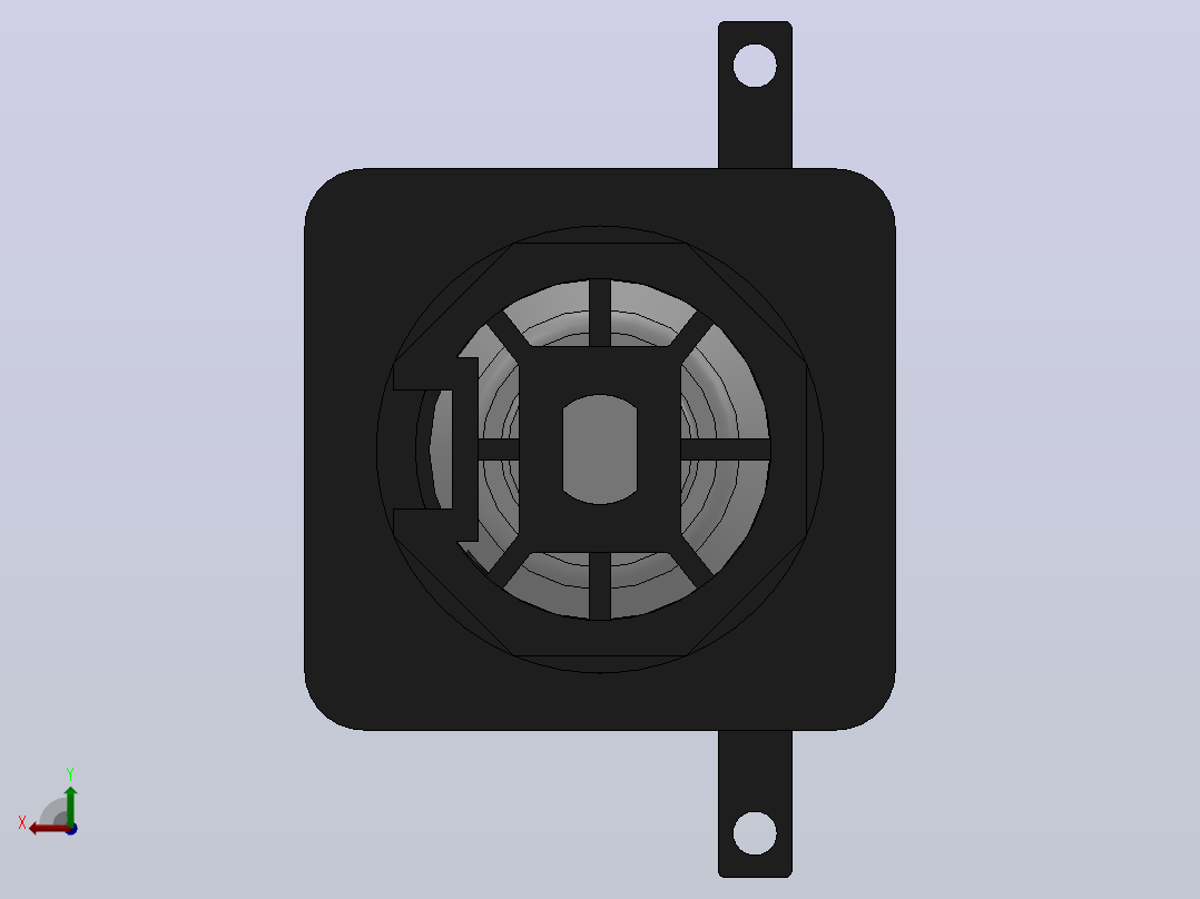 45系列[DLTM45M-50-1]管状电机后视图