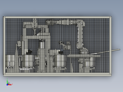 full-assembly-machine-with-6-axis-robot STP前视缩略图
