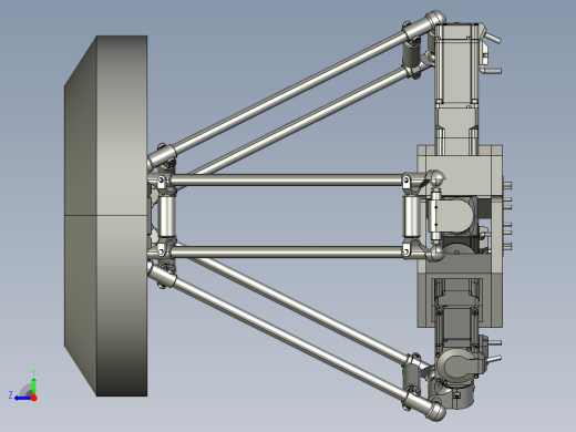 并联机器人D3W-500右视缩略图
