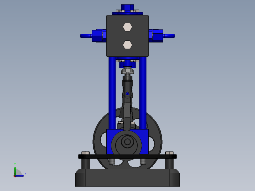 立式电风扇左视缩略图