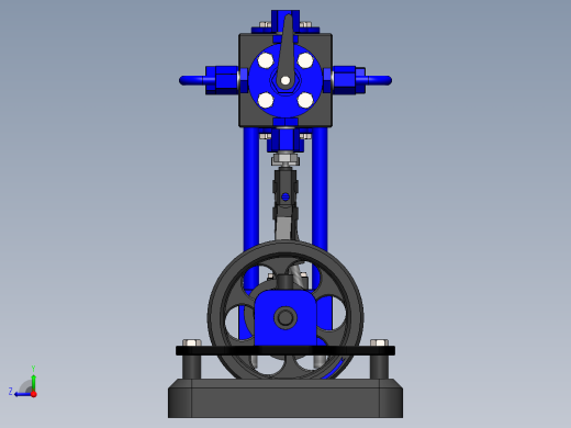 立式电风扇右视缩略图