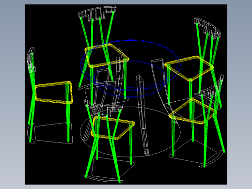 室内家具及植物三维模型十七-Z040