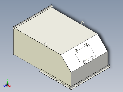 TD75型带式输送机头部护罩 TD4J11