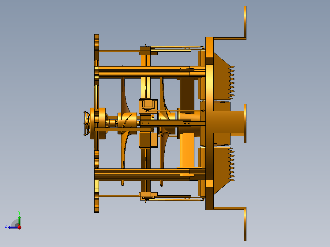 B13-垂直升降无人机右视图