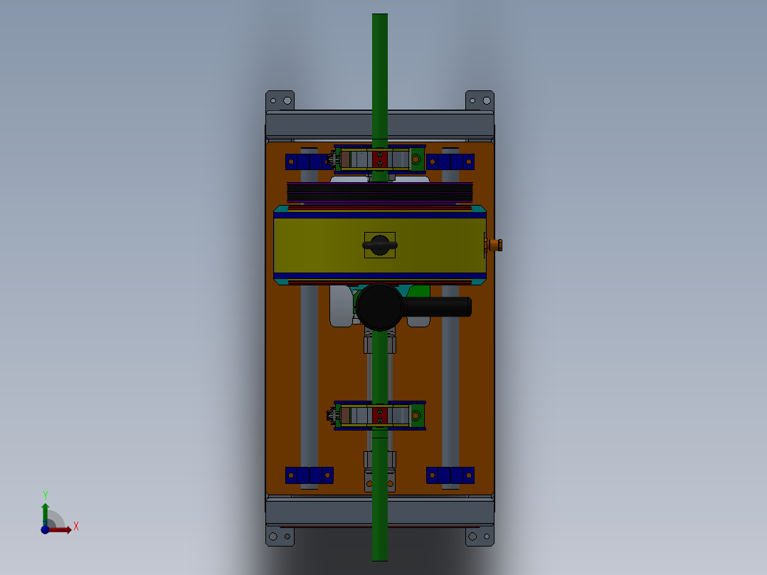 231圆轴焊接机前视图