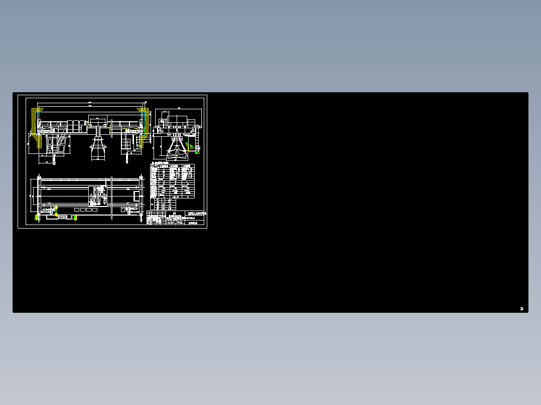 一种常用起重机设计