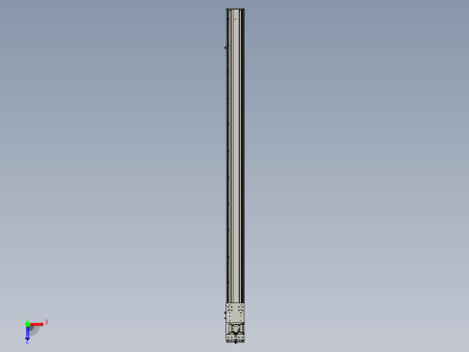 东锦齿条传动DH136G-S2200-BU-减速机+P400W俯视缩略图