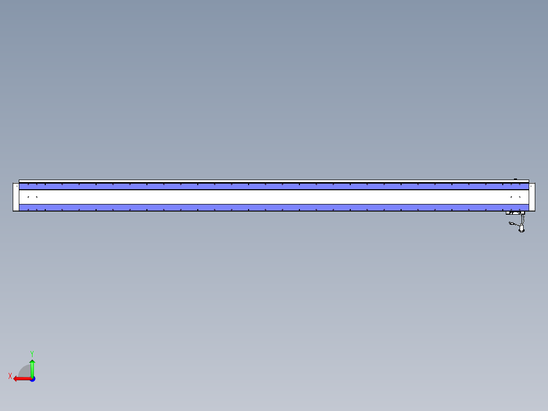 威洛博VL系列直线电机模组-VL17E1-S2850后视图