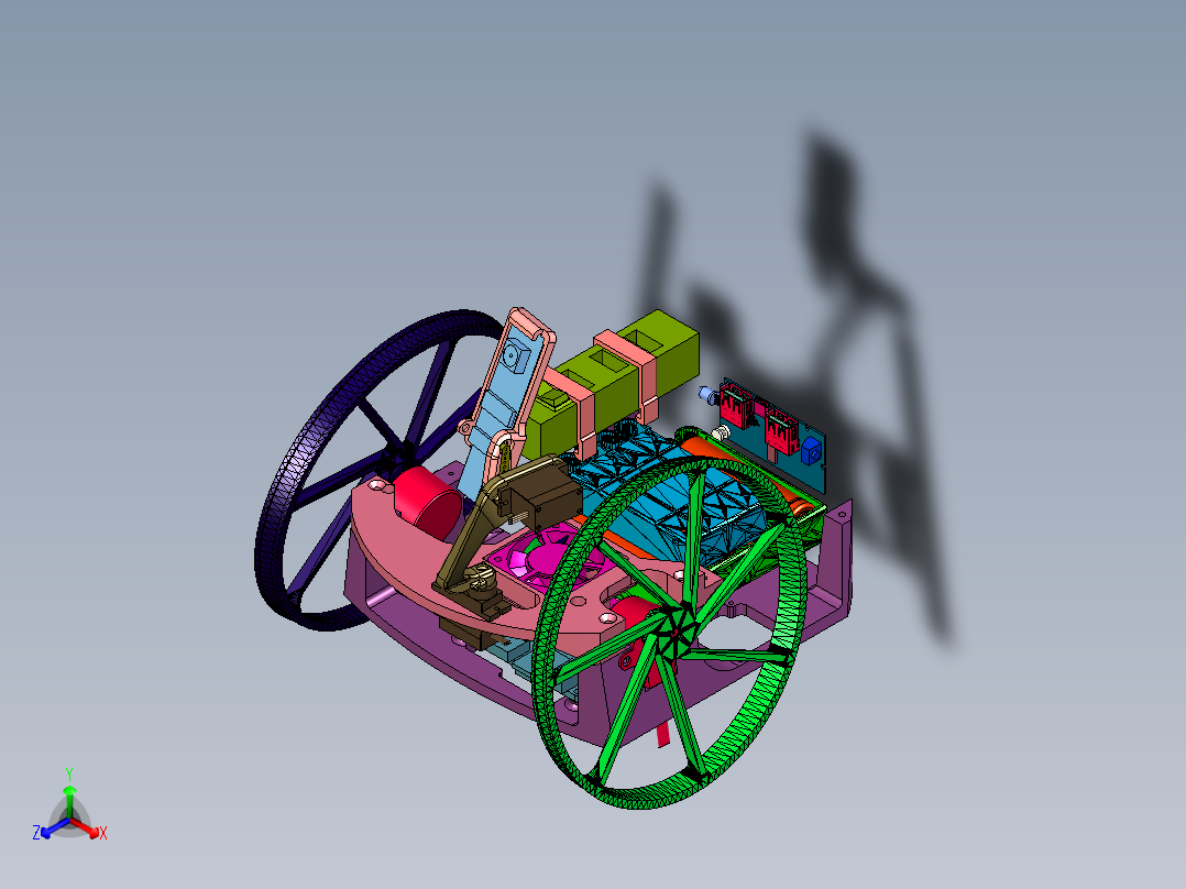 双轮单片机开发机器人