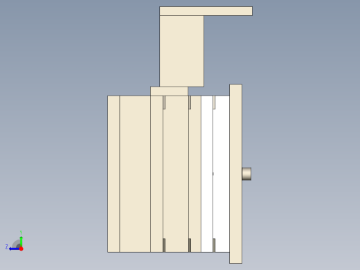 10-cavity-nut-mold-assembly-gear-box-demolding-system-1右视缩略图