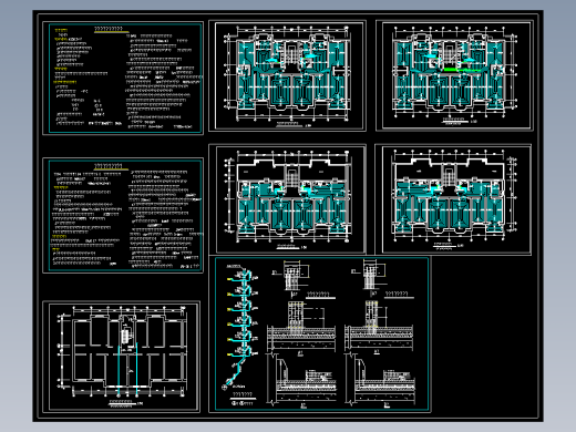 地板采暖全套图纸