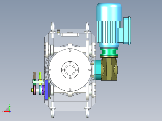 6双弧面分度凸轮机构数控回转台设计后视缩略图
