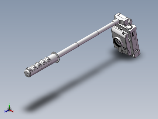 自拍杆正等轴测缩略图