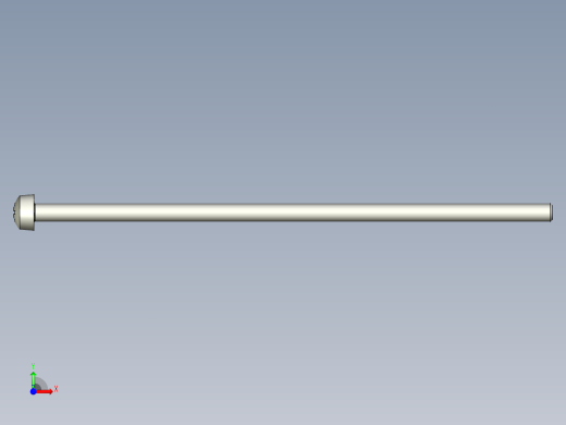 Cross_recessed_head-M3.5-100-30-4-7-3.5.stp螺钉-前视缩略图