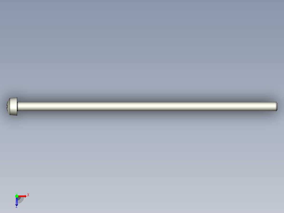 Cross_recessed_head-M3.5-100-30-4-7-3.5.stp螺钉-俯视图