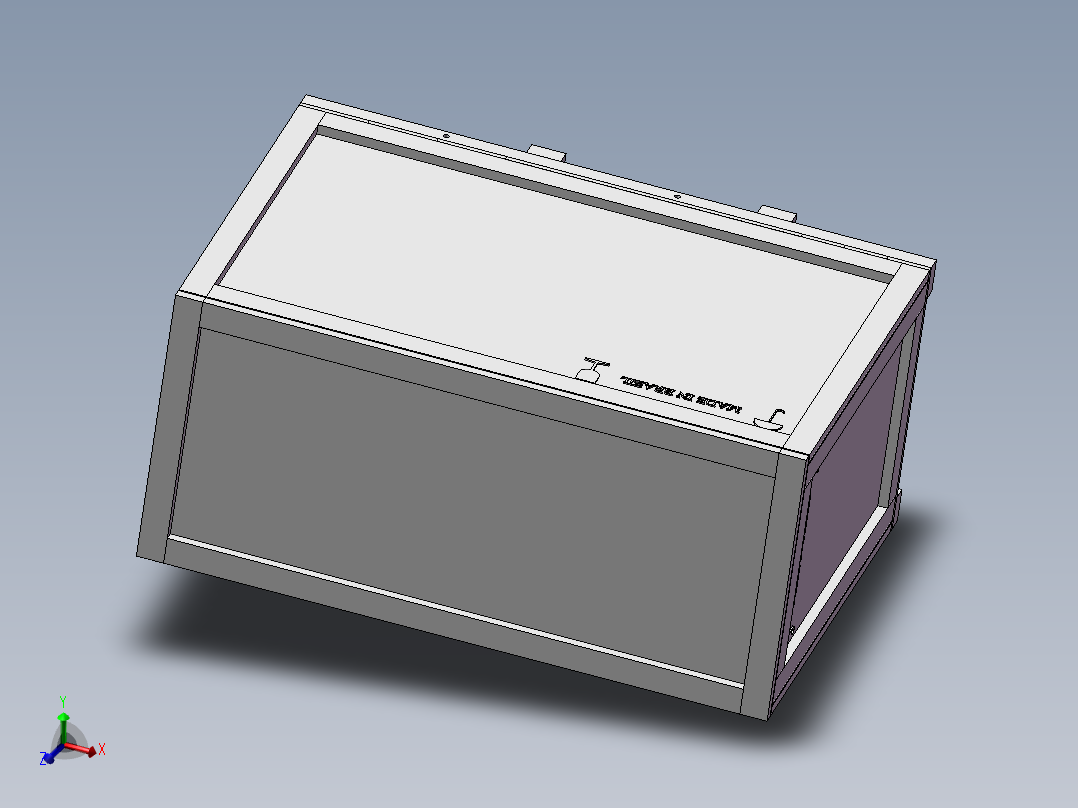 木头做的转运箱子