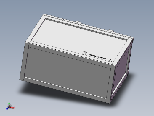 木头做的转运箱子