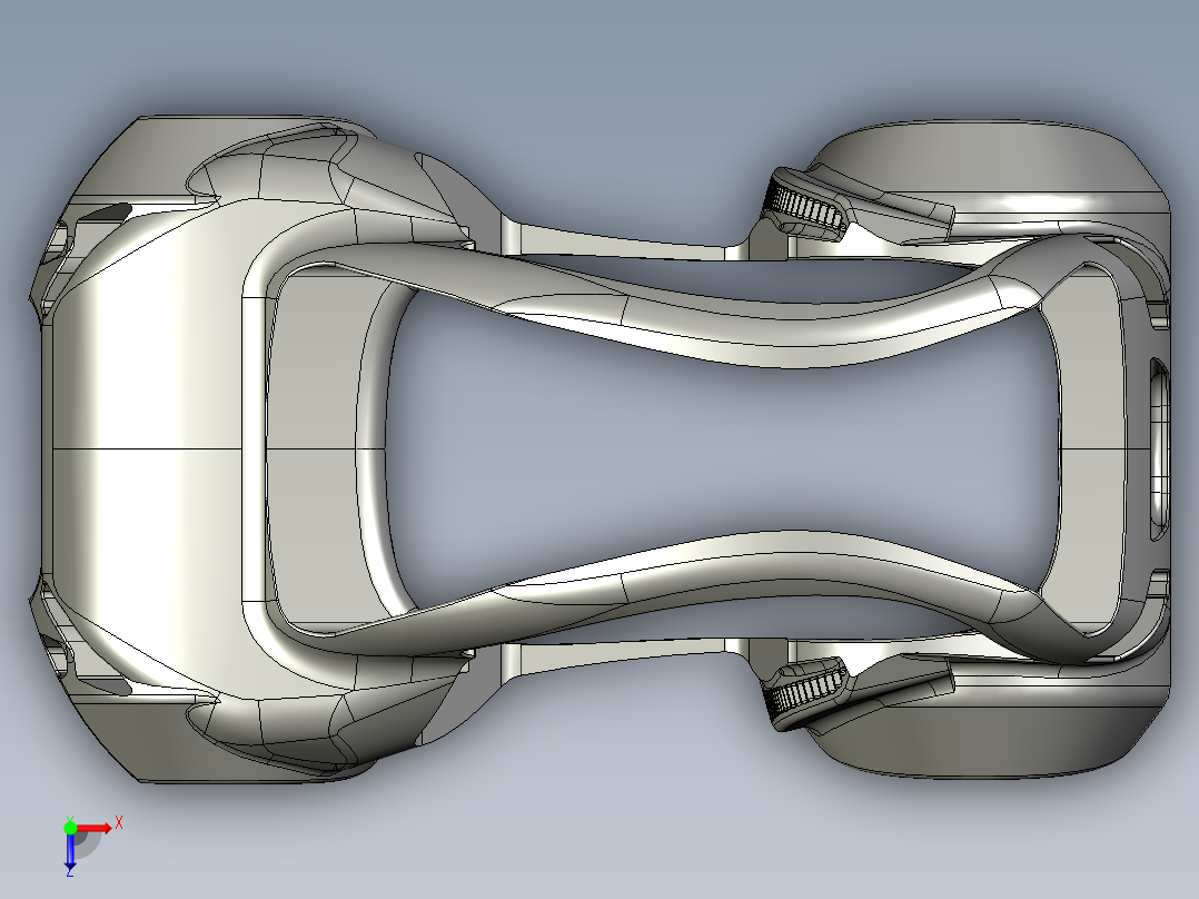 汽车车身 (14)俯视图