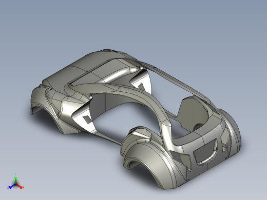 汽车车身 (14)正等轴测缩略图