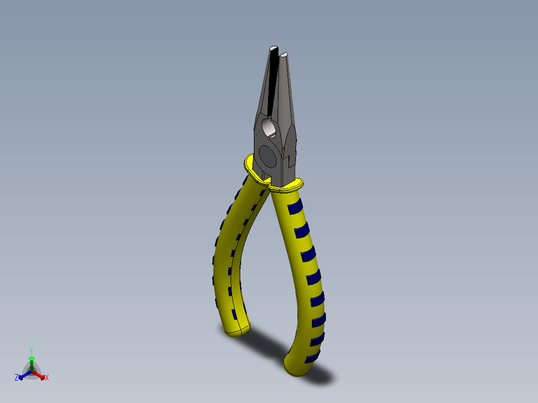 钳子 (25)正等轴测图