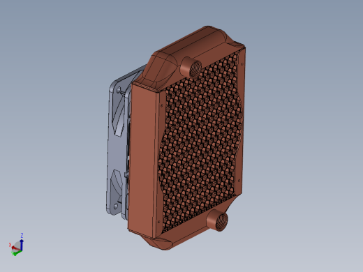 蜂窝状散热器PC水冷却器