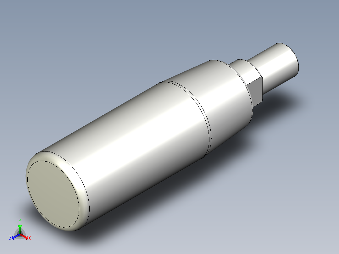 旋轉把手(電木)1052-3D多系列多零件图纸模型正等轴测图