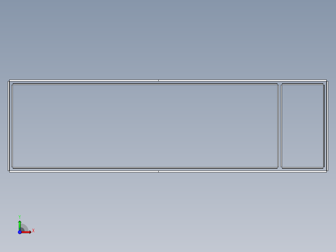 模块化除臭生物箱前视图