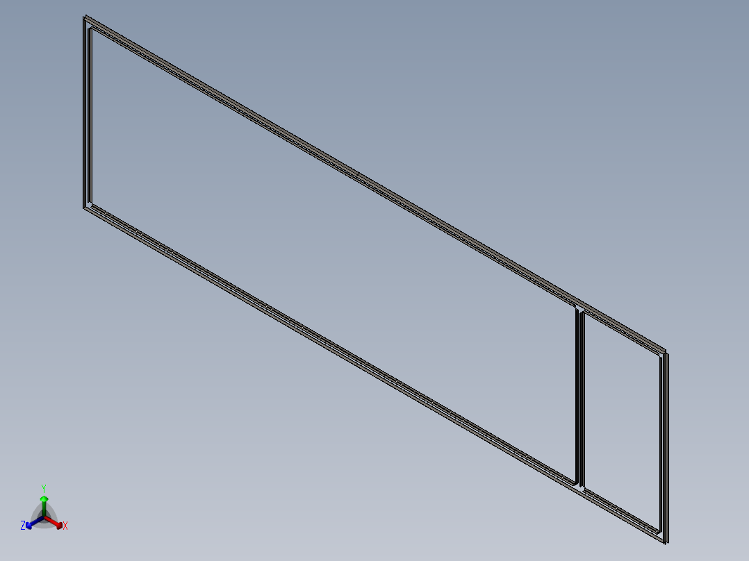 模块化除臭生物箱正等轴测图