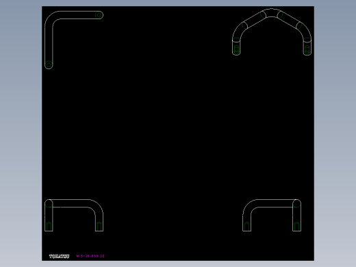 取手(鋼材)WS-2D多系列多零件图纸模型