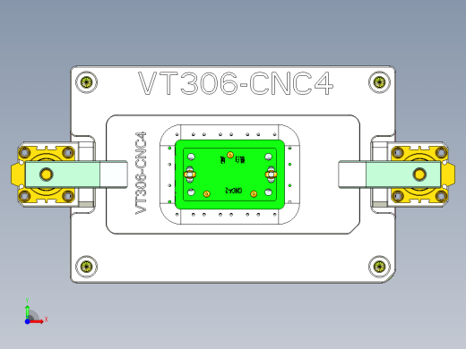 VT306-笔记本CNC工装夹具三维模型CNC4-0822前视缩略图