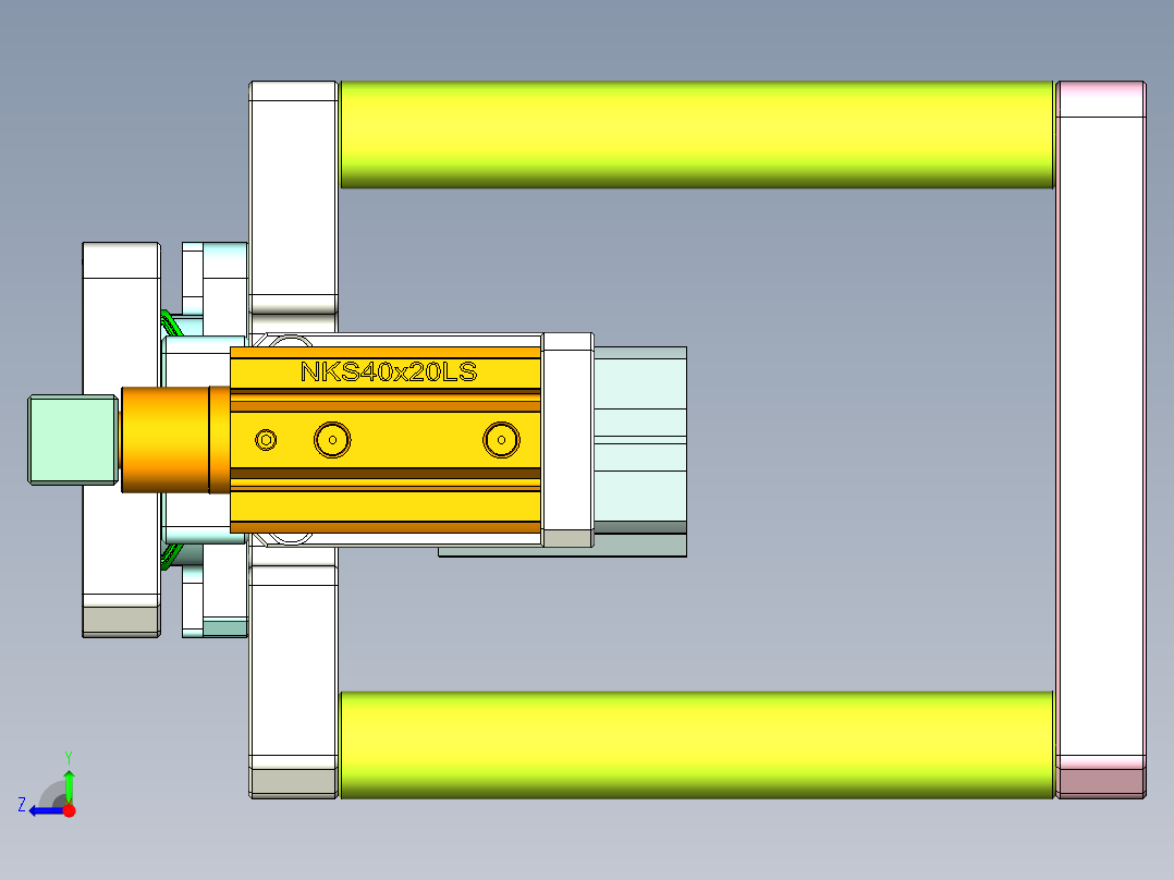 VT306-笔记本CNC工装夹具三维模型CNC4-0822右视图