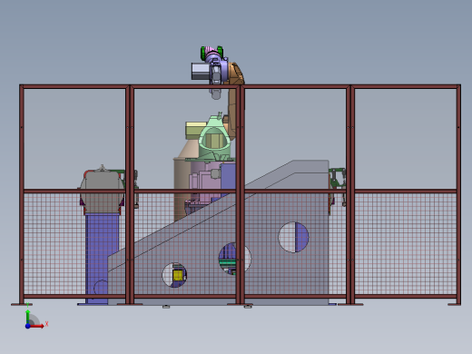防撞杆焊接sw12可编辑前视缩略图