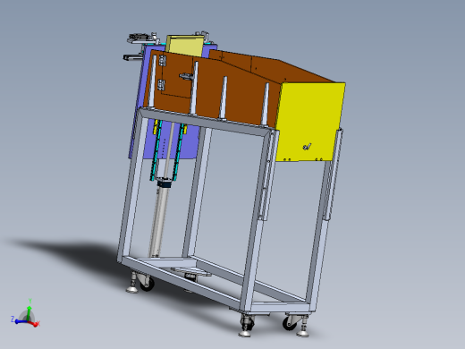 管料分料机（sw18可编辑+工程图+bom）
