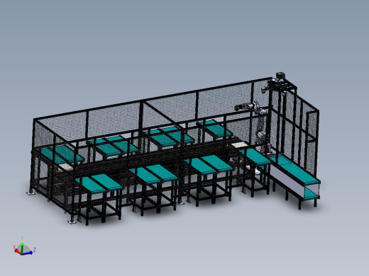 FJ21061 机器人加3d视觉分拣