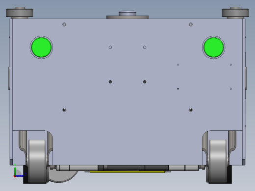 600Kg详细潜伏式牵引AGV左视缩略图