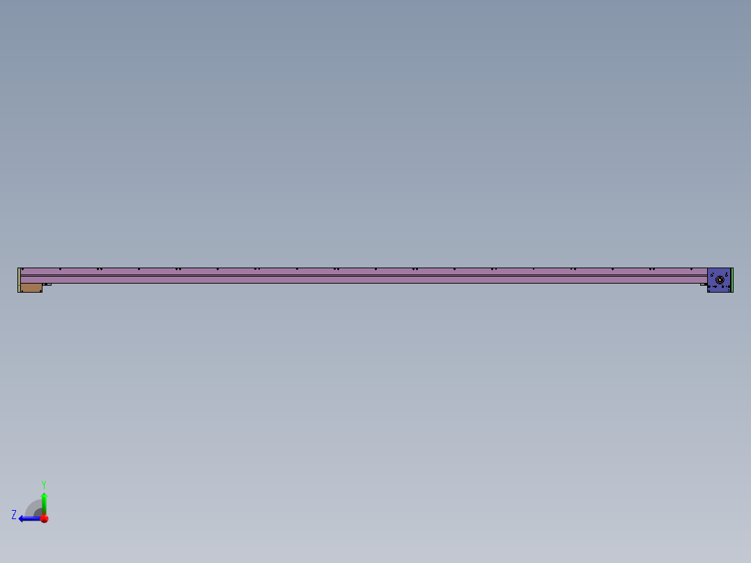 3.9米倍速链输送机构