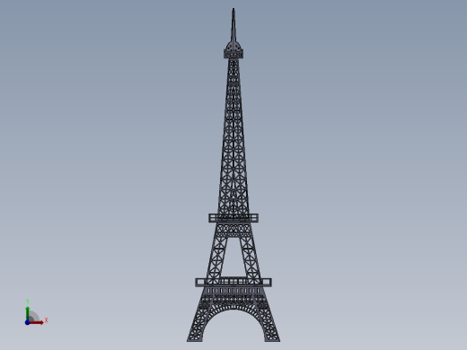 埃菲尔铁塔(5)前视缩略图