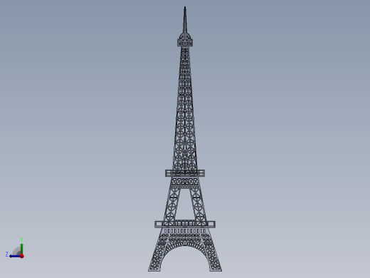 埃菲尔铁塔(5)右视缩略图