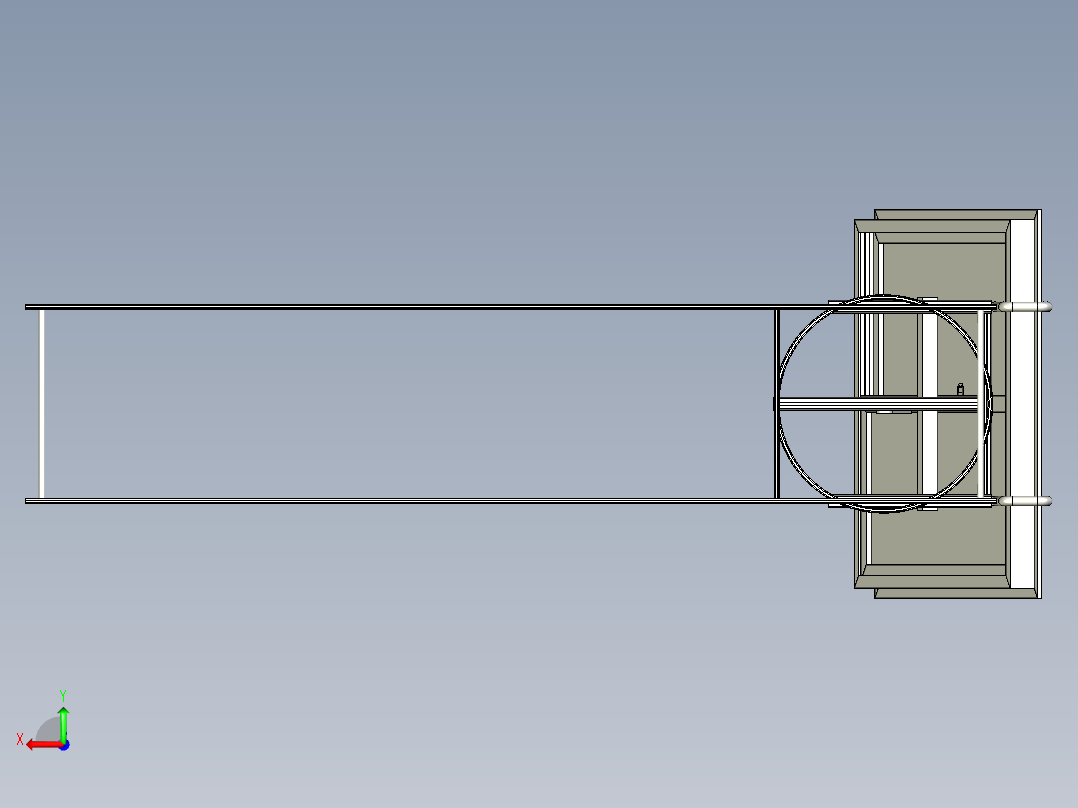 窗户辅助安装神器后视图
