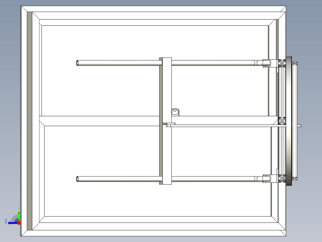 窗户辅助安装神器右视图