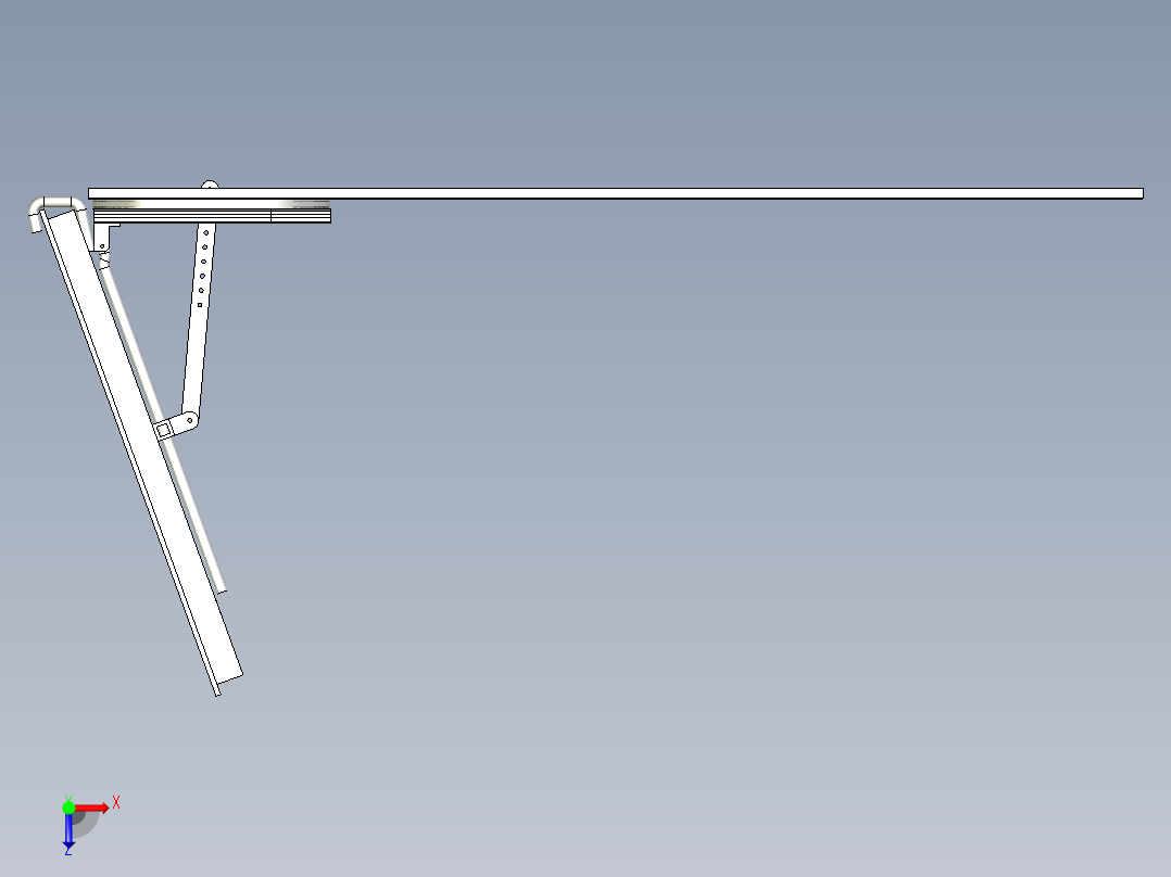 窗户辅助安装神器俯视图