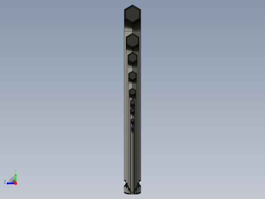 内六角扳手尺寸（10mm-1.5mm）右视缩略图