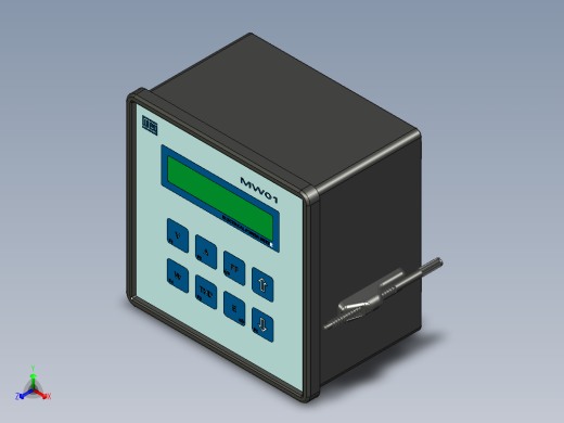 PFC控制器和万用表Weg Modelo MMW01